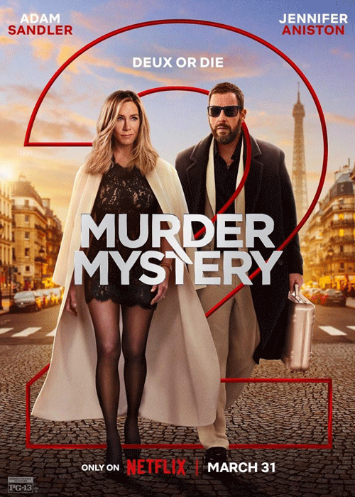 ดูหนัง ปริศนาฮันนีมูนอลวน 2 (2023) Murder Mystery 2 ซับไทย Netflix